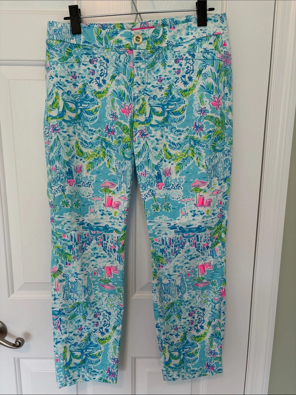 Lilly Pulitzer Kelly Skinny Ankle Pants Women’s Size 8